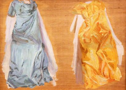 André NIVARD (1880-1969)
Etude de drapés...