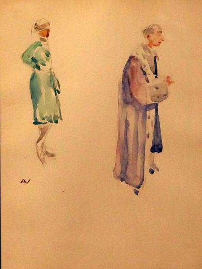 André NIVARD (1880-1969)
Costume de théâtre...