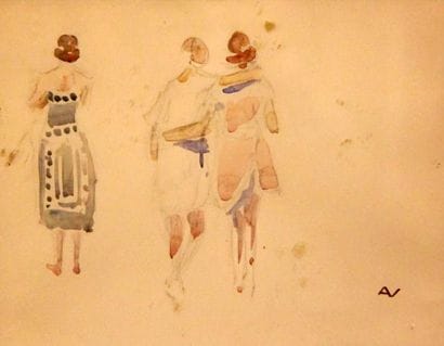 André NIVARD (1880-1969)
Costume de théâtre...