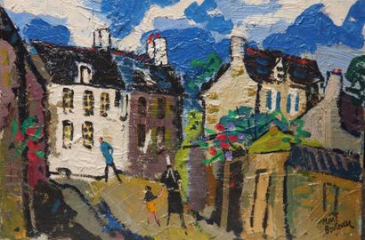 Marc BOUTEAU (1935)
Pont L?Abbé, 1980 Huile...