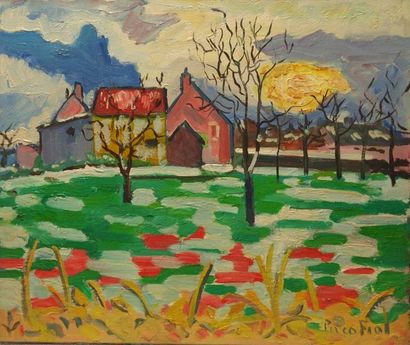 Paco FIOL (1939)
Soleil de neige, 1985 Huile...
