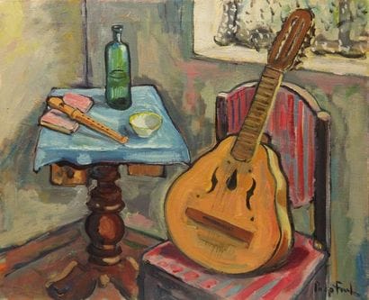 Paco FIOL (1939)
Mandoline et flûte, 1972...