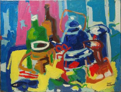 Marc BOUTEAU (1935)
La bouilloire bleue,...