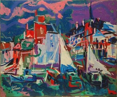 Marc BOUTEAU (1935)
Honfleur, 1982 Huile...