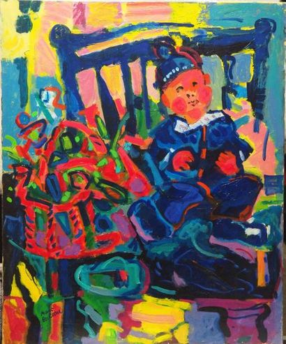 Marc BOUTEAU (1935)
Le petit baigneur, 1975...