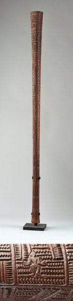 - RARE MASSUE DE RANG ET DE COMBAT BOWAÏ...