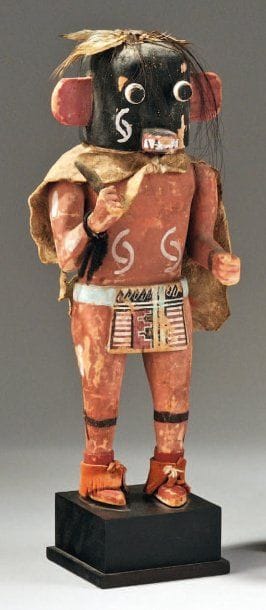 AMERIQUE DU NORD
- KACHINA OGRE NOIR CHAVEYO...