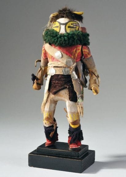 - RARE POUPÉE KACHINA ZUNI aux bras articulés...