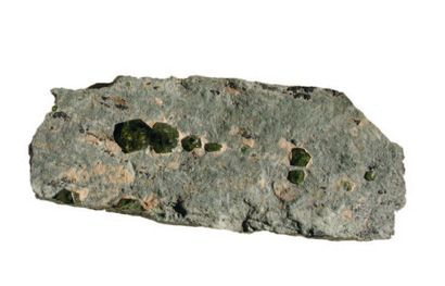 Cristaux sur gangue de GRENATS DEMANTOIDE,...