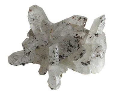 QUARTZ maclé, plusieurs cristaux maclés en...