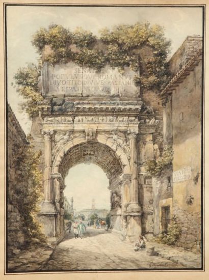 Consalvo CARELLI (1818-1900)
Via del Coliseo...