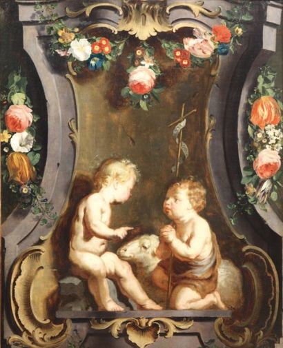 Ecole Flamande fin du XVIIe siècle - Début...