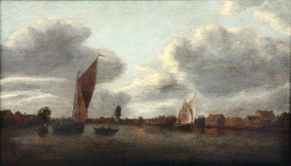 Ecole Hollandaise du XVIIe siècle
Marine...