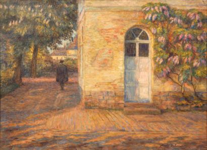 Marie DUHEM (1871-1918)
La glycine Huile...