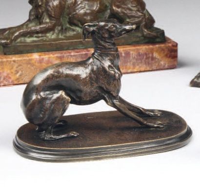 Pierre-Jules MENE (1810-1879)
La levrette...