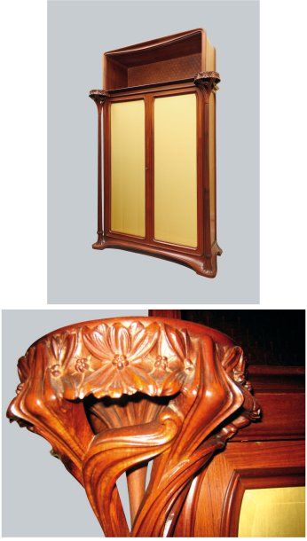 Louis MAJORELLE (1859-19256)
Cabinet ou bibliothèque...