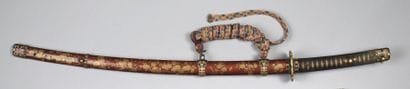 Tachi, shinogi-tsukuri, sanbon-suji hamon,...