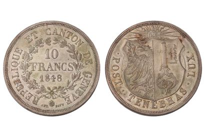 MONNAIES ETRANGERES 

SUISSE

GENÈVE

10...