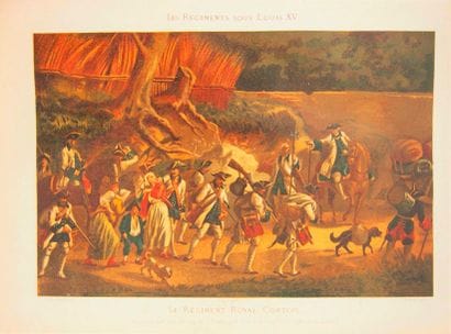 MOUILLARD (Lucien
)French Army. The regiments...