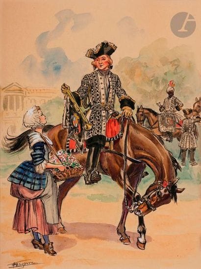 LELIEPVRE (Eugène)
Trompette du régiment...