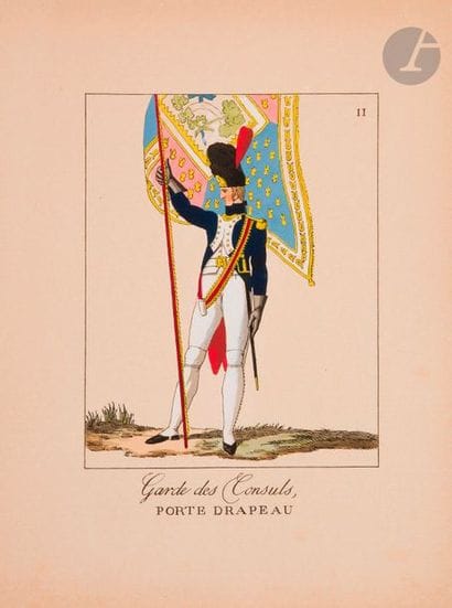 POTRELLELa
 Consular Guard. Paris, Roulleau,...