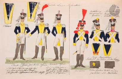 SAUERWEIDCamp
 in Dresden. 1812-1813. Paris,...