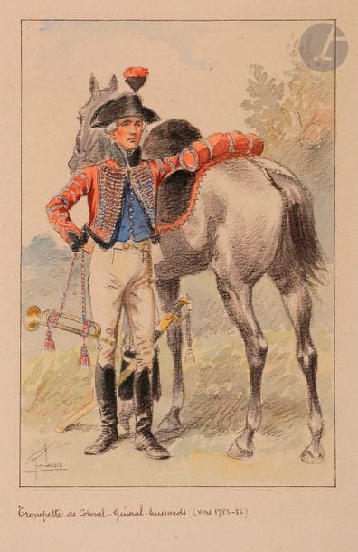 LOUIS (René)
- Trompette de Hussards volontaires...