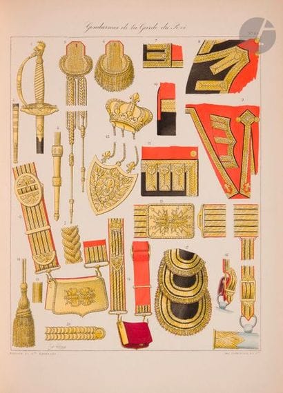 TITEUX (Eugene
) History of the King's Military...