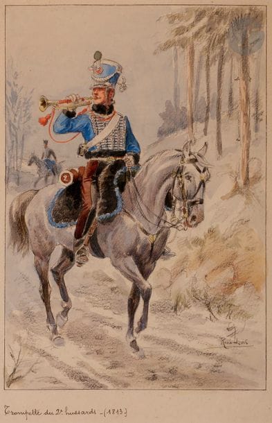 LOUIS (René)
- Trompette de Hussards volontaires...