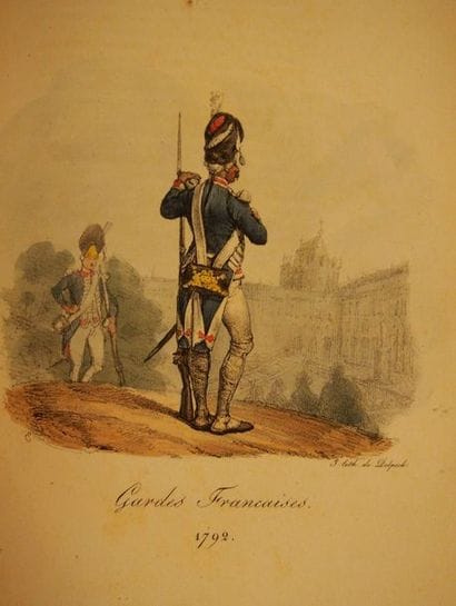 VERNET & LAMICollection of
 French army uniforms...