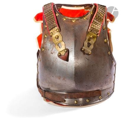 Cuirassier armour model 1812
, made of iron,...