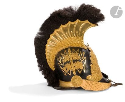 Gendarme helmet of the King's house model...