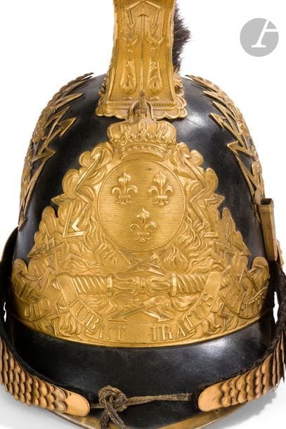 Gendarme helmet of the King's house model...