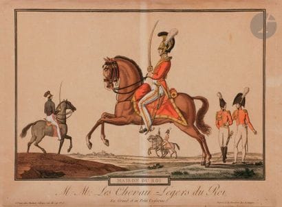 MARTINET (chez) 
MAISON DU ROI (1814)
- Gendarmes...