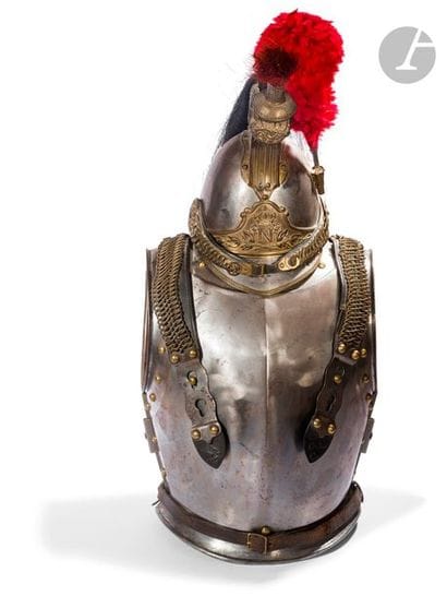 Helmet and armour set of the Imperial Guard...