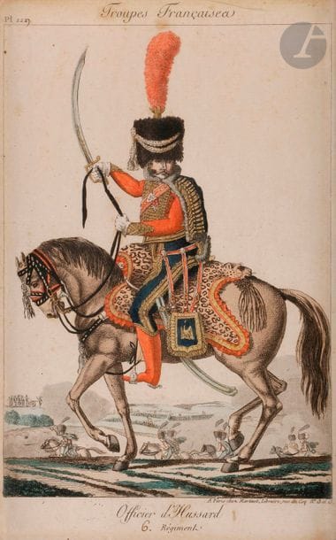 MARTINET (chez)
Troupes françaises. pl. 1227....