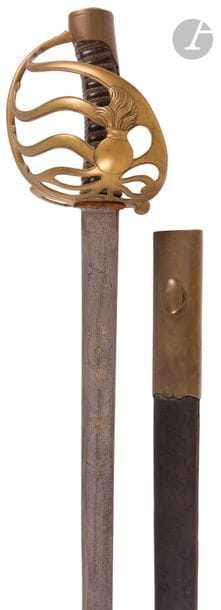 Carabinieri officer's sword type 1777
, handle...