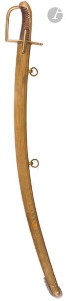 Hussar officer's sword.
 Handle covered with...