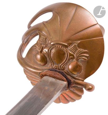 Carabinieri's sword.
 Handle covered with...