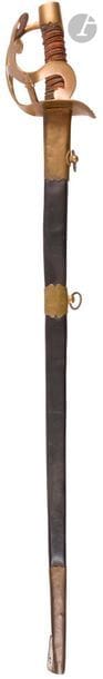 Dragon cavalry sword Arco 1784
, leather-covered...