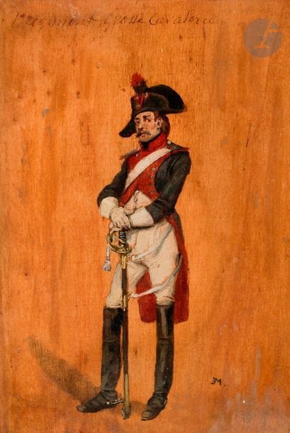 MEISSONIER (Ernest) 
« Attribué au 1er Régiment...