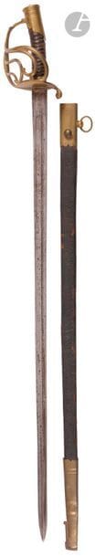 Maréchaussée officer's sword of the model...