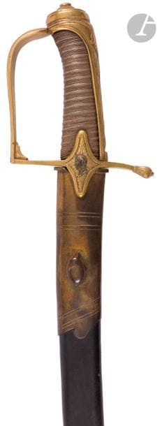 Sword of a foot fighter officer of the Imperial...
