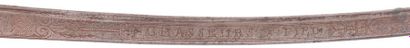 Sword of a foot fighter officer of the Imperial...