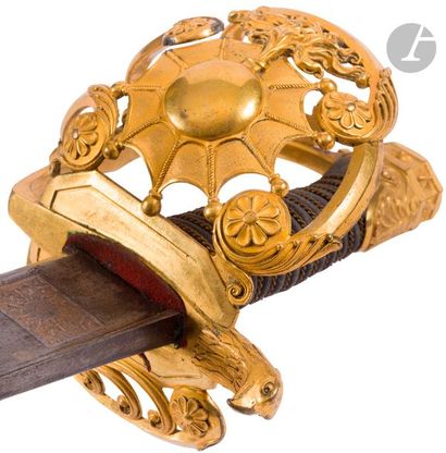 Senior officer's sword of large cavalry to...