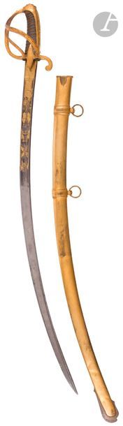 Nice artillery officer's sword. 
Handle covered...