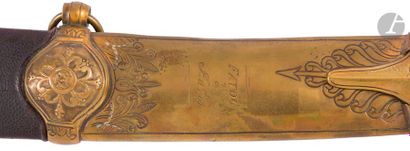 Oriental cavalry officer's sword.
 Handle...