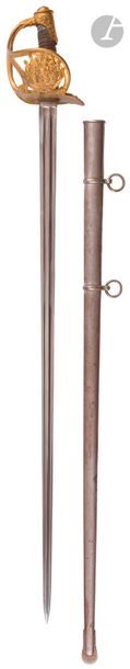 Cuirassier sword of the royal guard.
 Handle...