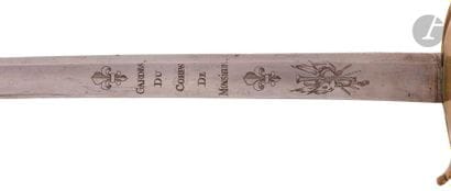 Sabre of guard of the body of Mister.
 Handle...