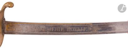 Gendarme's sword from the King's house model...